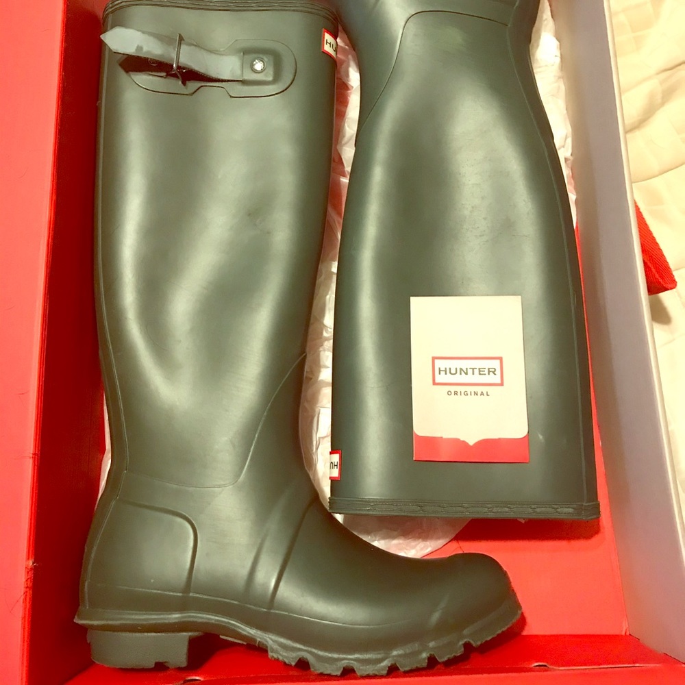 Hunter Original Tall Waterproof Rain Boots